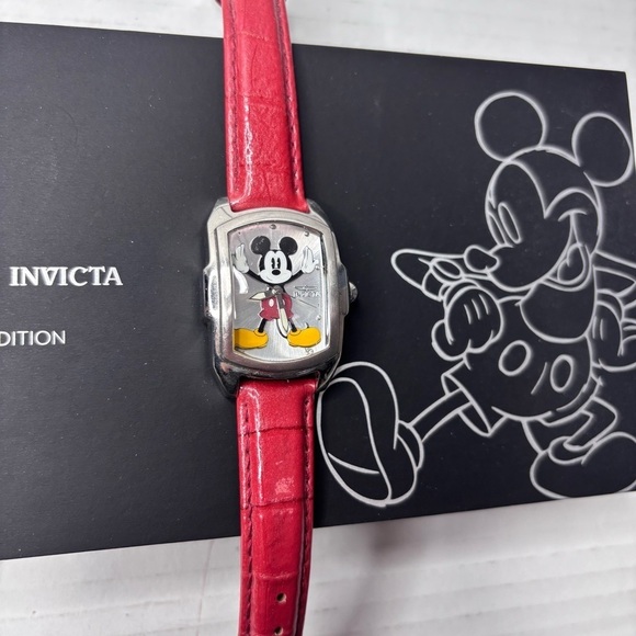 New INVICTA Disney Mickey Mouse Silver Tone Limited Edition Watch Set main image 4